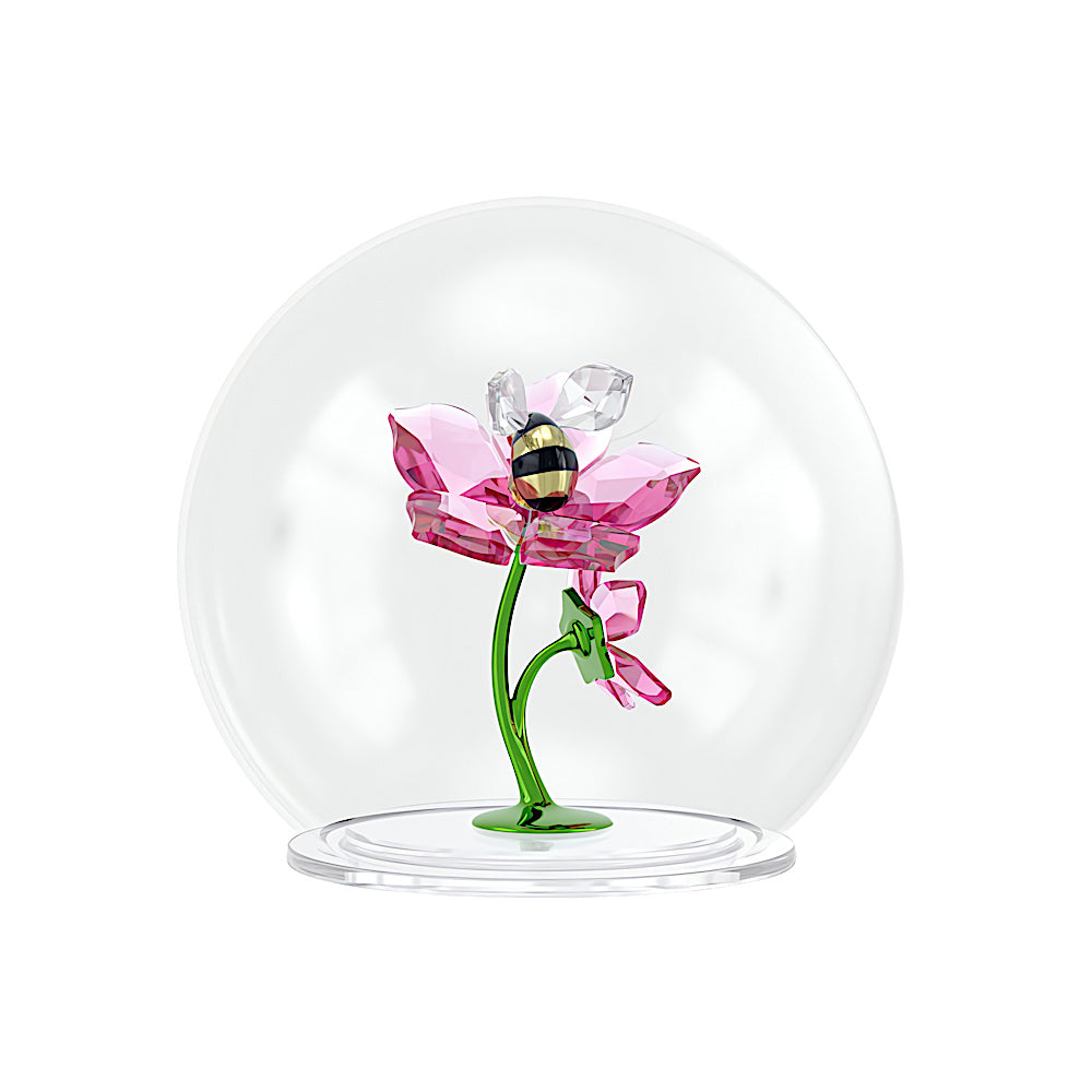 Idyllia Bola de cristal Abeja y flores