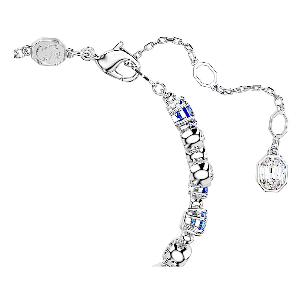 Pulsera Constella, Tallas mixtas, Azul, Baño de rodio