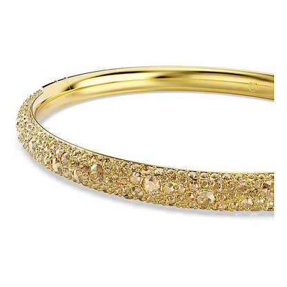 Brazalete Sublima, Pavé nieve, Blanco, Baño tono oro