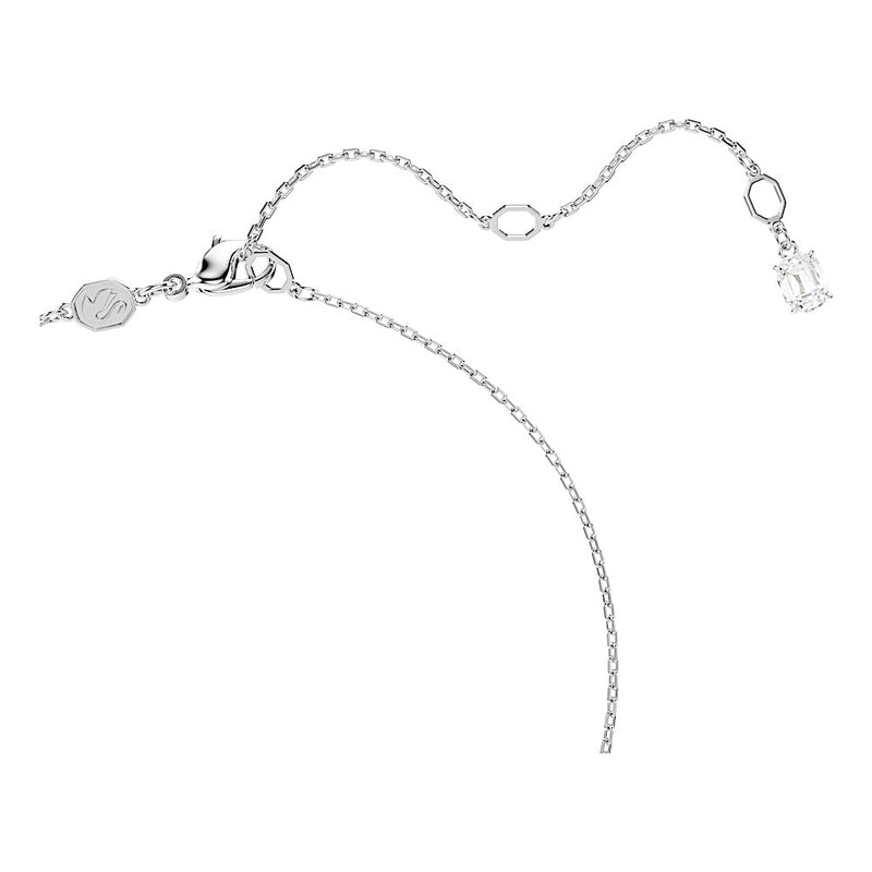 Colgante Swan Vienna, Cisne, Blanco, Baño de rodio