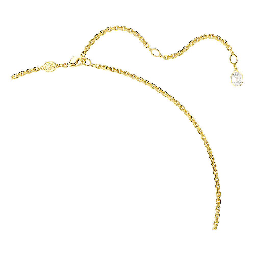Colgante Millenia, Talla octogonal, Caramelo, Baño tono oro