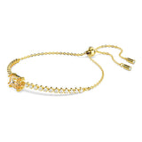 Pulsera Tennis Matrix, Tallas mixtas, Caramelo, Baño tono oro