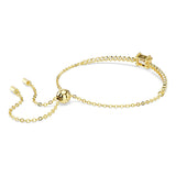 Pulsera Tennis Matrix, Tallas mixtas, Caramelo, Baño tono oro