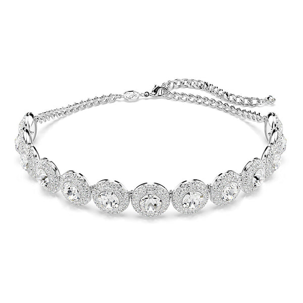 Gargantilla Una Angelic, Blanca, Baño de rodio