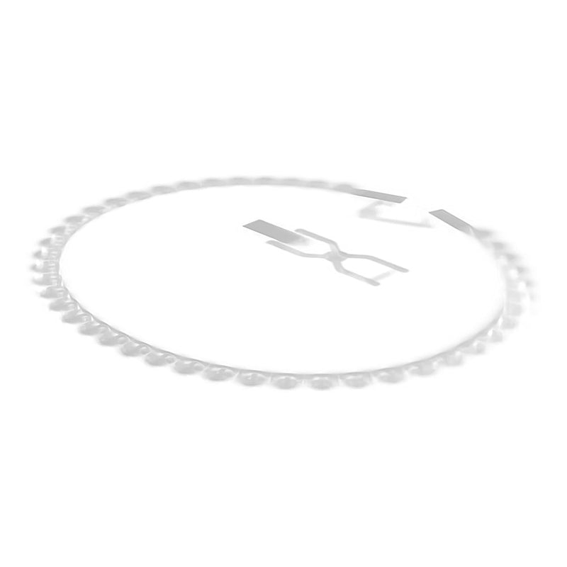 Pulsera Tennis Imber Emily, Talla redonda, Azul, Baño de rodio