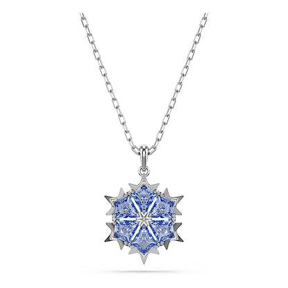 Conjunto Magic, Copo de nieve, Azul, Baño de rodio