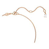 Conjunto Mesmera, Talla pera, Talla octogonal, Blanco, Baño tono oro rosa