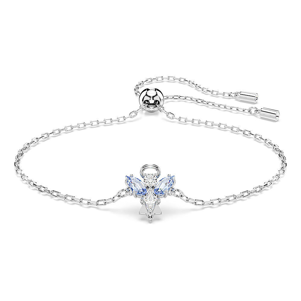 Pulsera Magic, Ángel, Azul, Baño de rodio