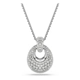 Colgante Sublima, Blanco, Baño de rodio