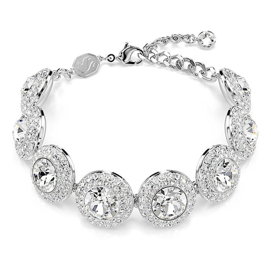 Pulsera Una Angelic, Blanca, Baño de rodio