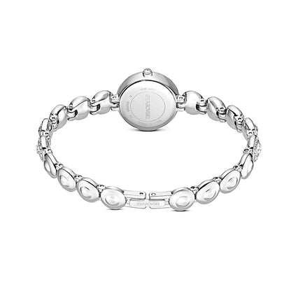 Reloj Una Angelic, Pulsera de cristal, Tono plateado, Acero inoxidable