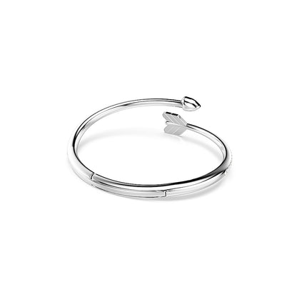 Brazalete Idyllia, Tallas mixtas, Flecha, Blanco, Baño de rodio