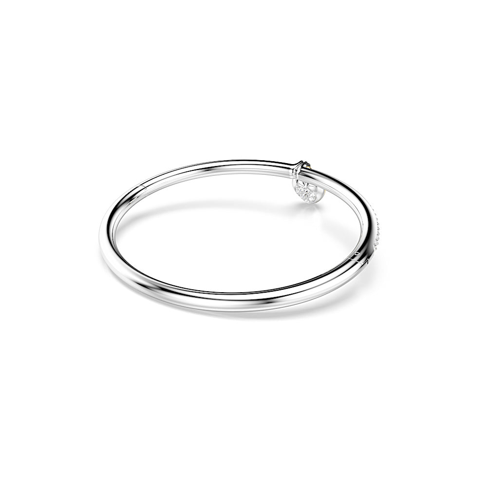 Brazalete Idyllia, Tallas mixtas, Corazón, Rosa, Combinación de acabados metálicos
