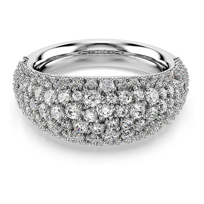Anillo Sublima, Blanco, Baño de rodio