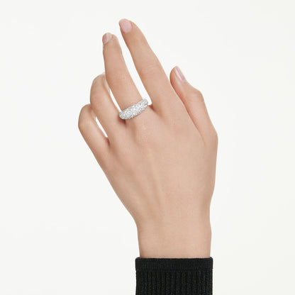 Anillo Sublima, Blanco, Baño de rodio
