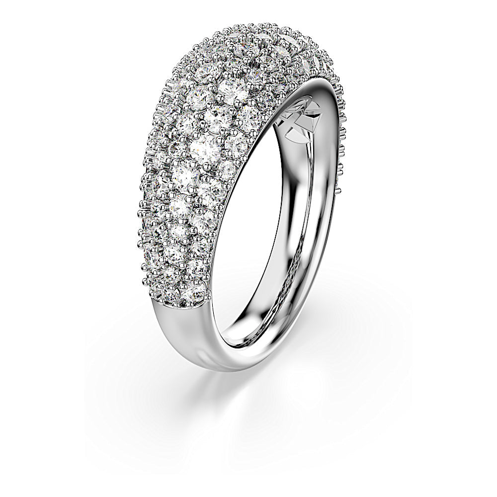 Anillo Sublima, Blanco, Baño de rodio