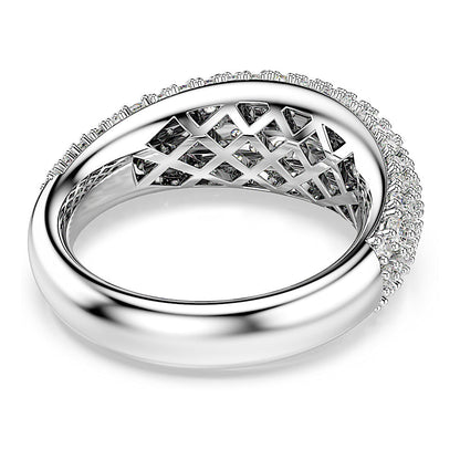 Anillo Sublima, Blanco, Baño de rodio
