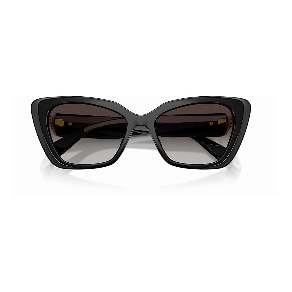 Gafas de sol, Forma de ojo de gato, Negras