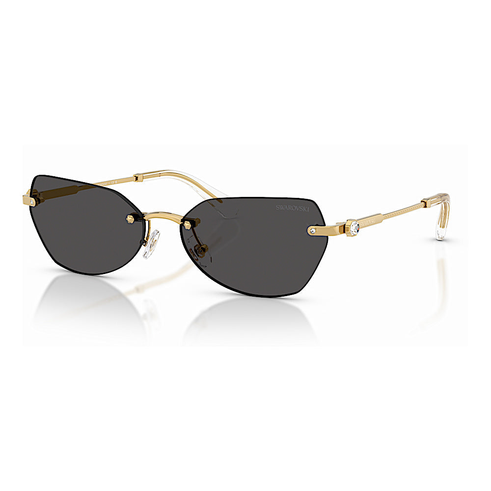 Gafas de sol, Talla cojín, Tono dorado