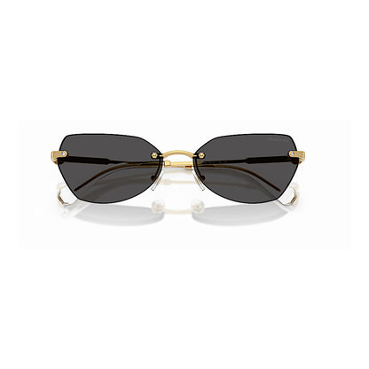 Gafas de sol, Talla cojín, Tono dorado