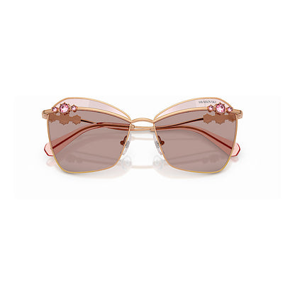 Gafas de sol, Forma cuadrada Rosas