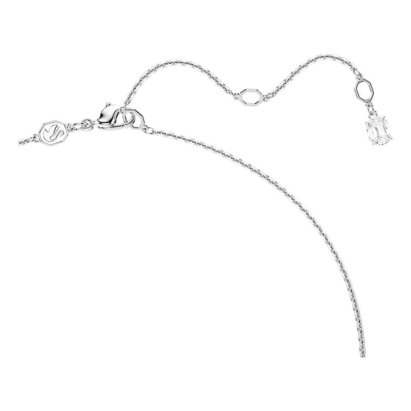 Colgante Idyllia, Estrella, Blanco, Baño de rodio