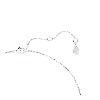 Collar Classica, Talla redonda, Blanco, Plata de ley
