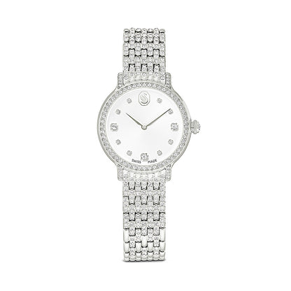 Reloj Imber bangle, Fabricado en Suiza, Brazalete de metal, Tono plateado, Acero inoxidable
