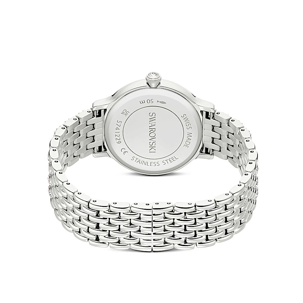 Reloj Imber bangle, Fabricado en Suiza, Brazalete de metal, Tono plateado, Acero inoxidable