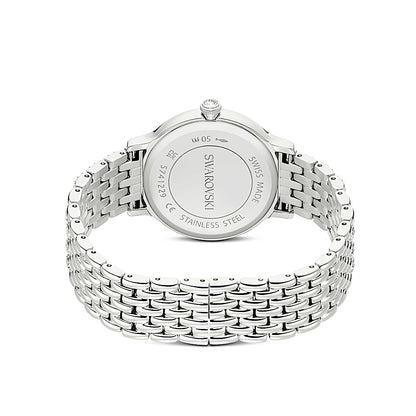 Reloj Imber bangle, Fabricado en Suiza, Brazalete de metal, Tono plateado, Acero inoxidable