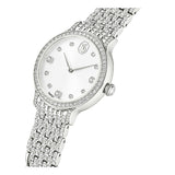 Reloj Imber bangle, Fabricado en Suiza, Brazalete de metal, Tono plateado, Acero inoxidable