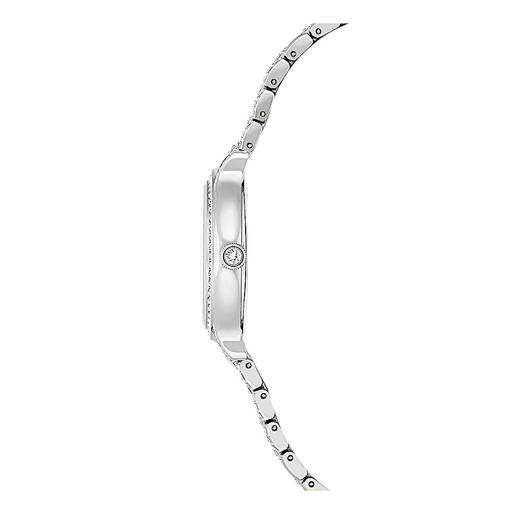 Reloj Imber bangle, Fabricado en Suiza, Brazalete de metal, Tono plateado, Acero inoxidable