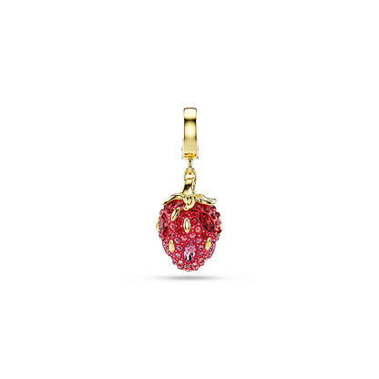 Charm Idyllia, Tallas mixtas, Fresa, Rojo, Baño tono oro