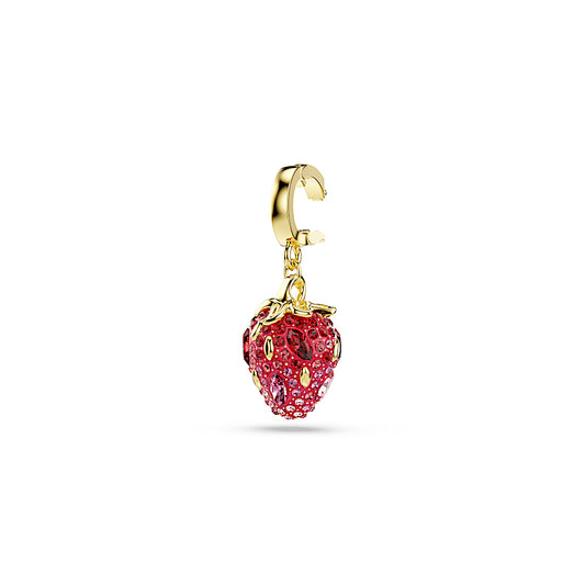 Charm Idyllia, Tallas mixtas, Fresa, Rojo, Baño tono oro