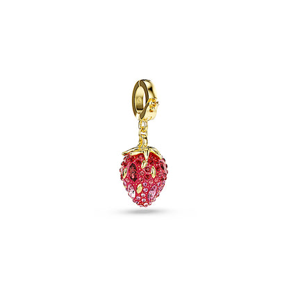 Charm Idyllia, Tallas mixtas, Fresa, Rojo, Baño tono oro