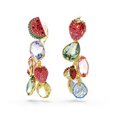 Pendientes de clip Idyllia, Tallas mixtas, Multicolores, Baño tono oro