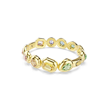 Brazalete Gema, Tallas mixtas, Multicolor, Baño tono oro