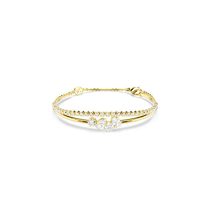 Pulsera Mesmera, Tallas mixtas, Blanca, Acabado en oro de 18 quilates