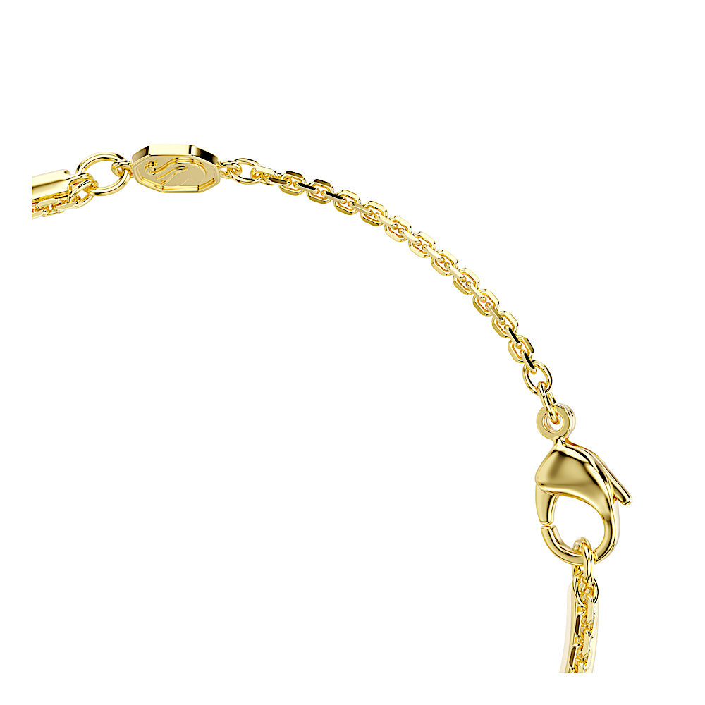 Pulsera Mesmera, Tallas mixtas, Blanca, Acabado en oro de 18 quilates
