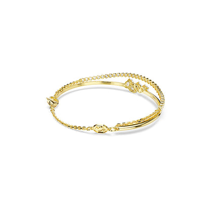Pulsera Mesmera, Tallas mixtas, Blanca, Acabado en oro de 18 quilates