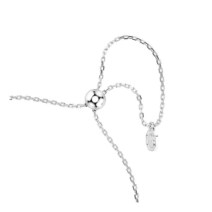 Pulsera Mesmera, Talla marquisa, Blanca, Baño de rodio