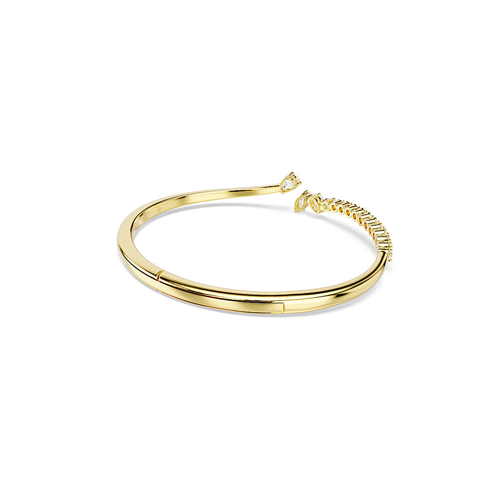 Brazalete Mesmera, Tallas mixtas, Blanco, Acabado en oro de 18 quilates