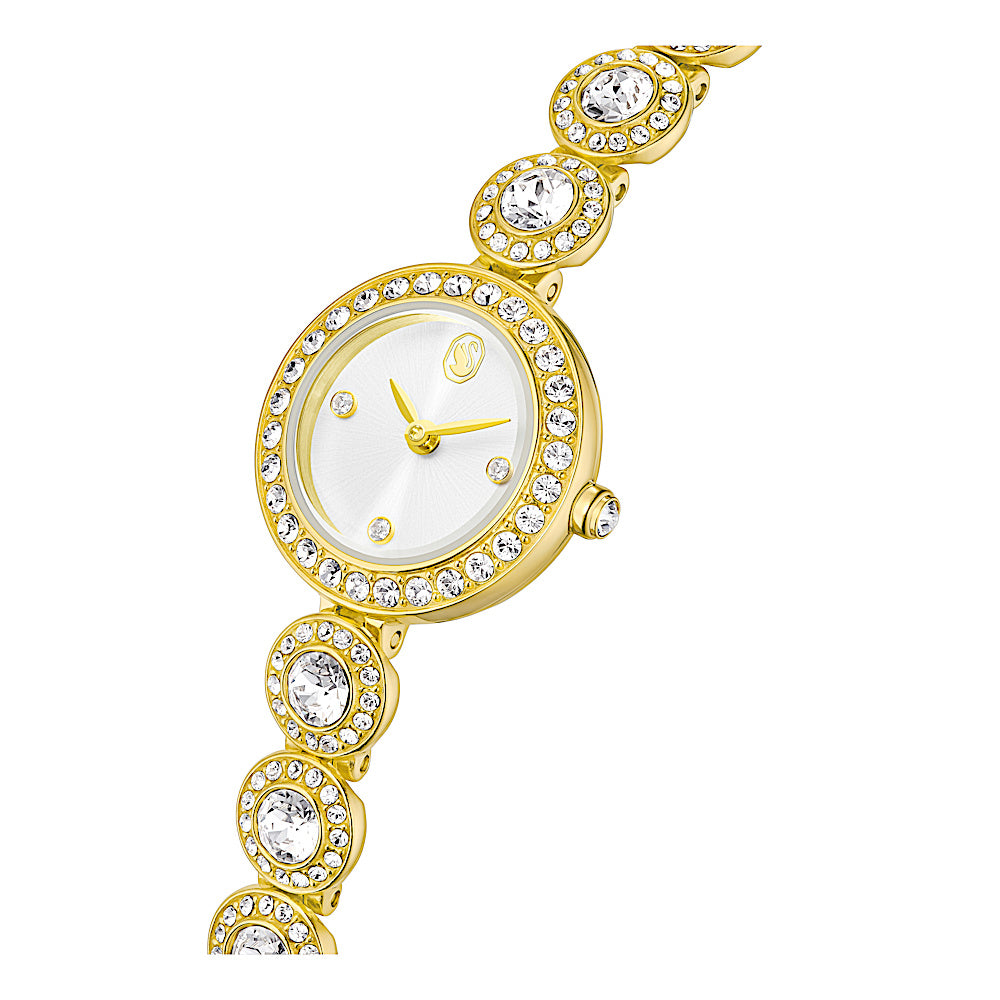 Reloj Una Angelic, Pulsera de cristal, Tono dorado, Acabado tono oro