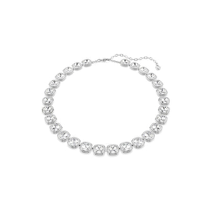 Collar Una Angelic, Talla cojin, Blanco, Baño de rodio
