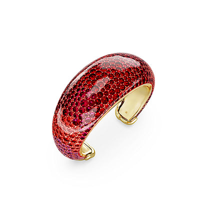 Brazalete Idyllia, Rojo, Baño tono oro