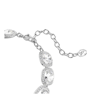 Pulsera Una Angelic, Talla cojin, Blanca, Baño de rodio