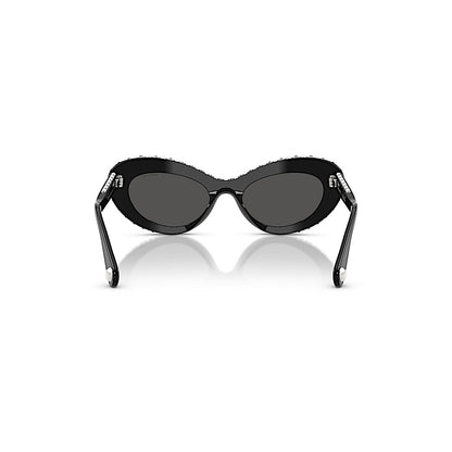 Gafas de sol, Forma de ojo de gato Negras
