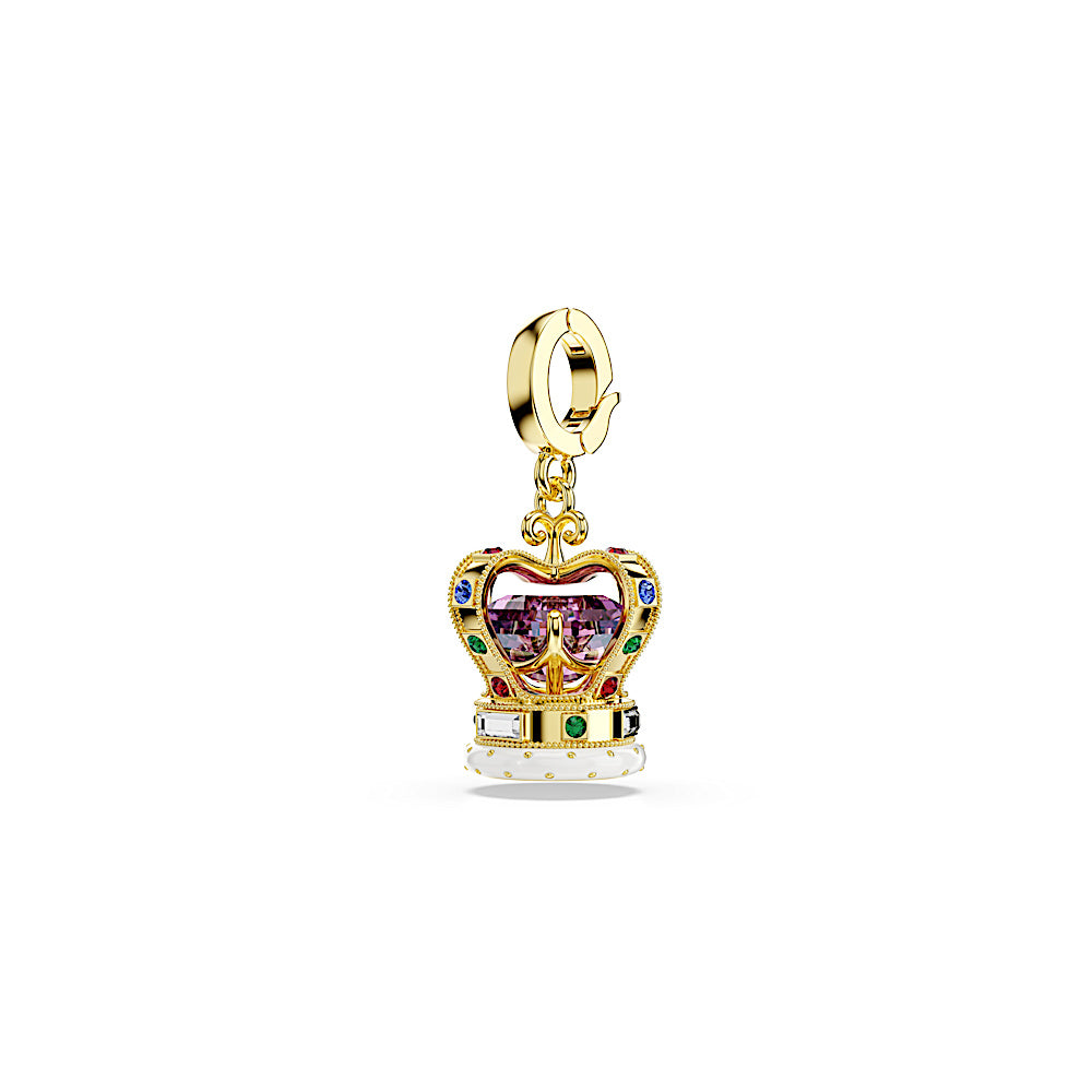Charm Minions Crown, Tallas mixtas, Multicolor, Baño tono oro