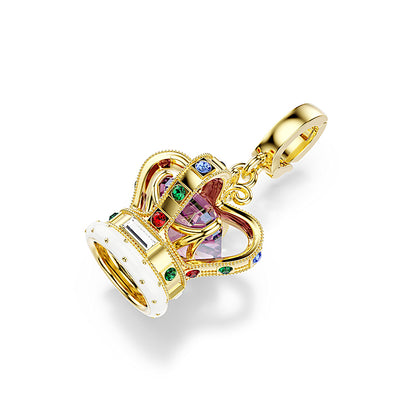 Charm Minions Crown, Tallas mixtas, Multicolor, Baño tono oro