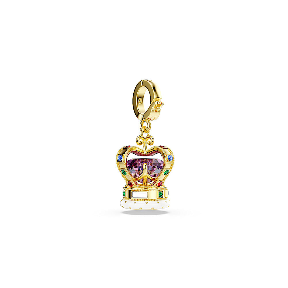 Charm Minions Crown, Tallas mixtas, Multicolor, Baño tono oro